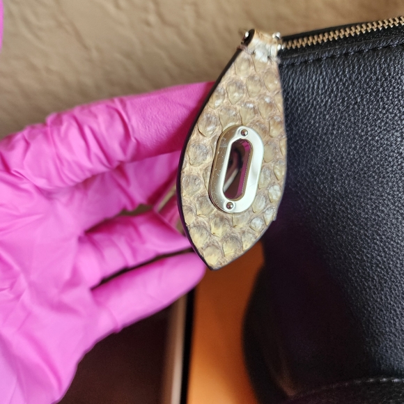 💕 Louis vuitton lockit pm black python - Picture 4 of 10